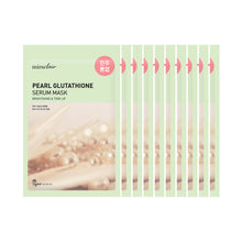 Load image into Gallery viewer, [miraclair Pearl Glutathione Serum Mask (10 Sheets)