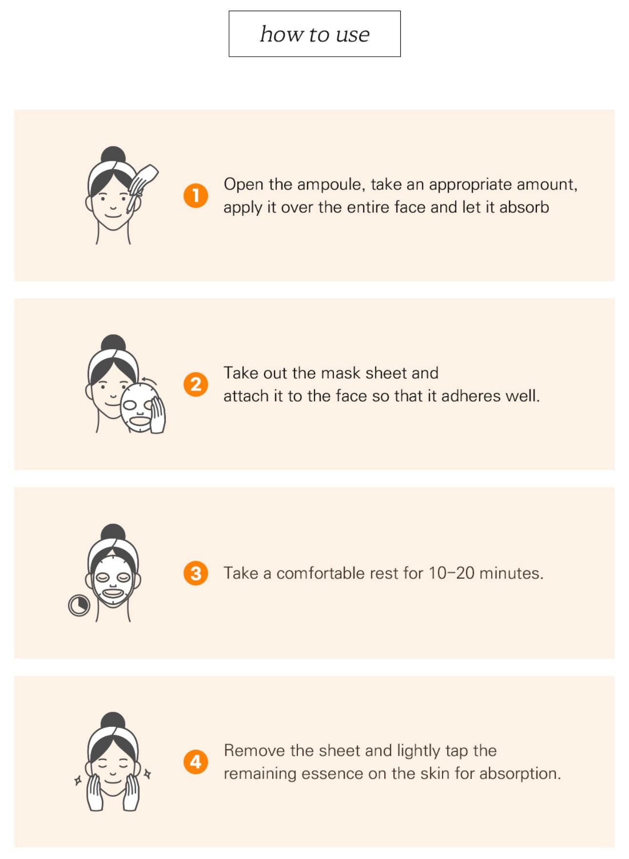 Lab Therapy 2 Step Mask Pack Horse Oil Whitening & Nutrition (25ml*5)