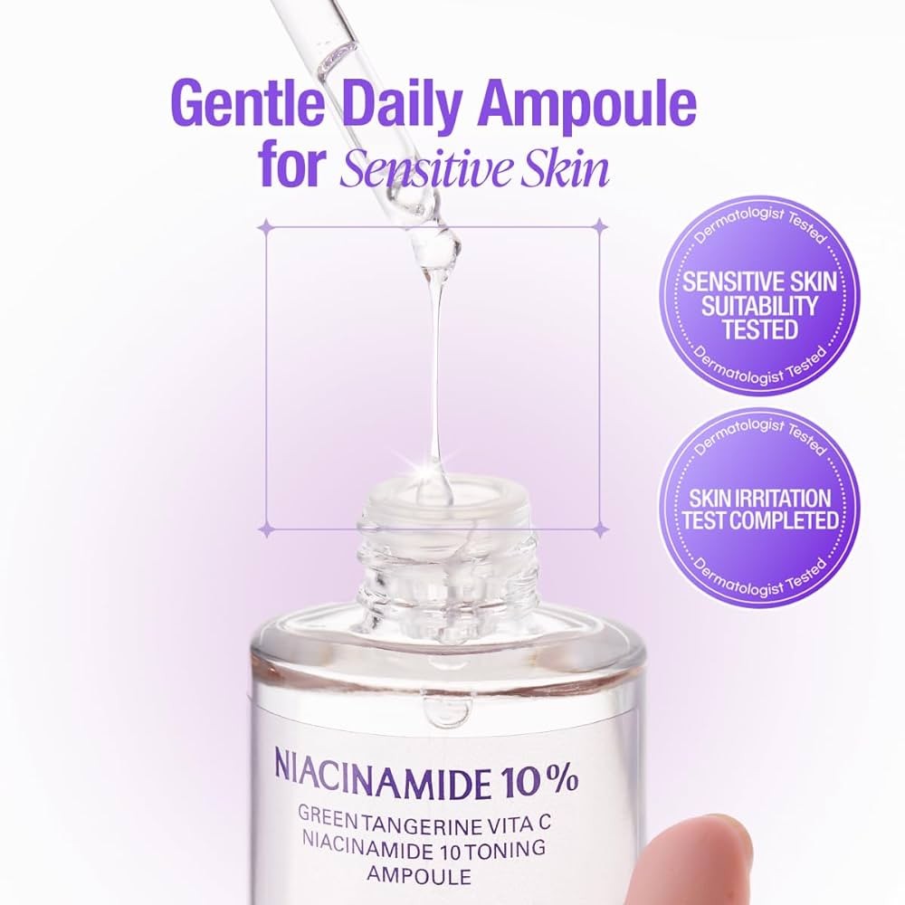 Green Tangerine Vita C Niacinamide 10 Toning Ampoule (30ml)