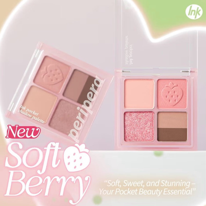 Ink Pocket Shadow Palette 08 Strawberry in Mute