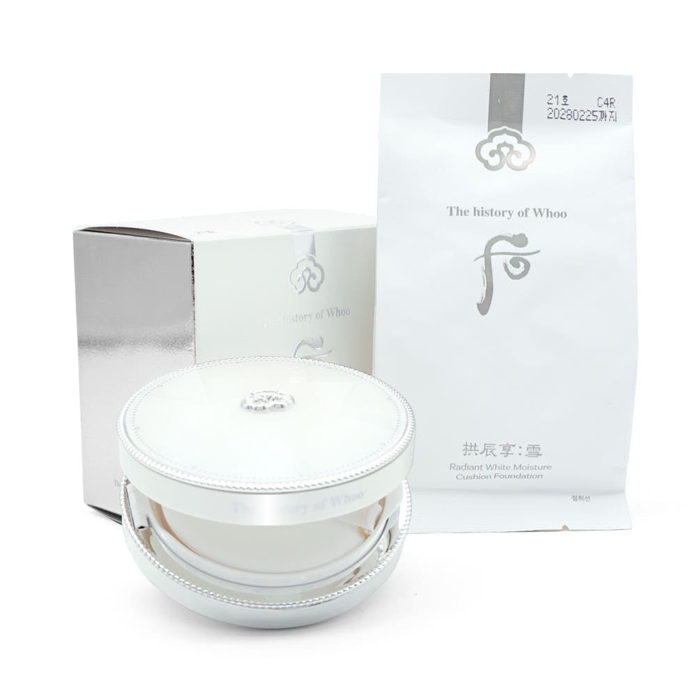 Gongjinhyang Seol Radiant White Moisture Cushion (13g + 13g Refill)