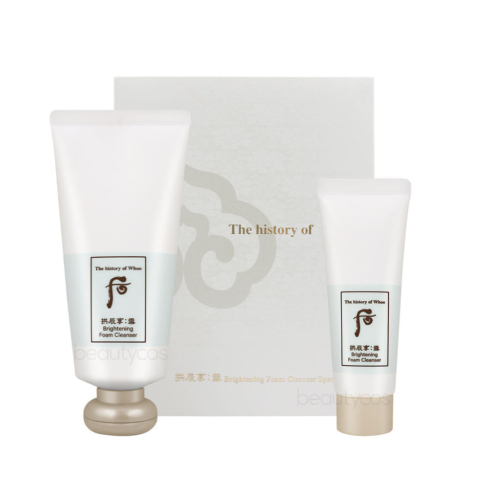 Gongjinhyang:Seol Brightening Foam Cleanser Special Set (180ml + 40ml)