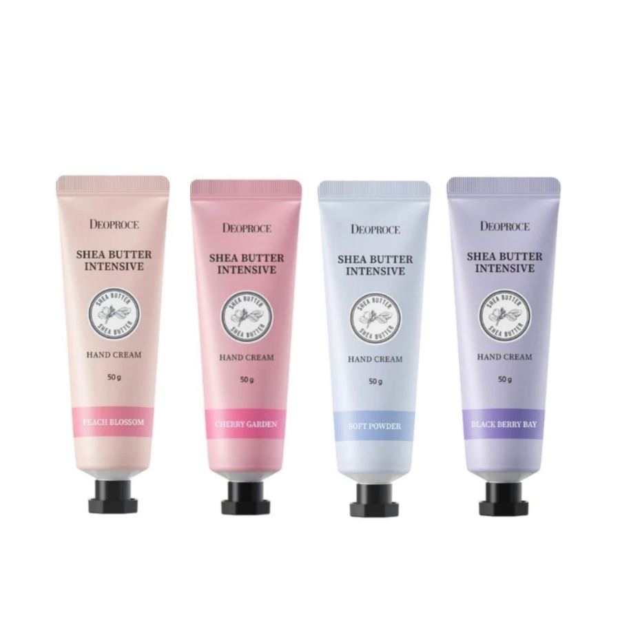 Shea Butter Intensive Hand Cream Set 4 Scents (4 x 50g)