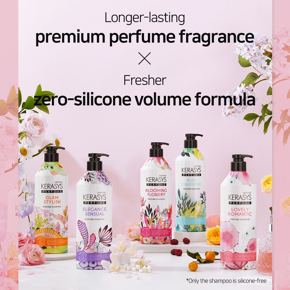 Perfume Lovely Romantic Shampoo (600ml)