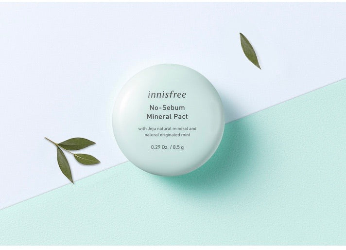 INNISFREE] NO-SEBUM MINERAL PACT – Miin Korean cosmetics