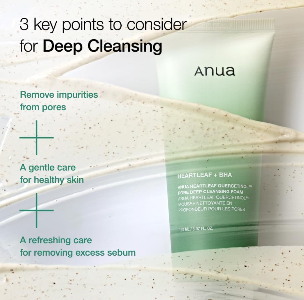 [ANUA] Heartleaf Quercetinol Pore Deep Cleansing Foam