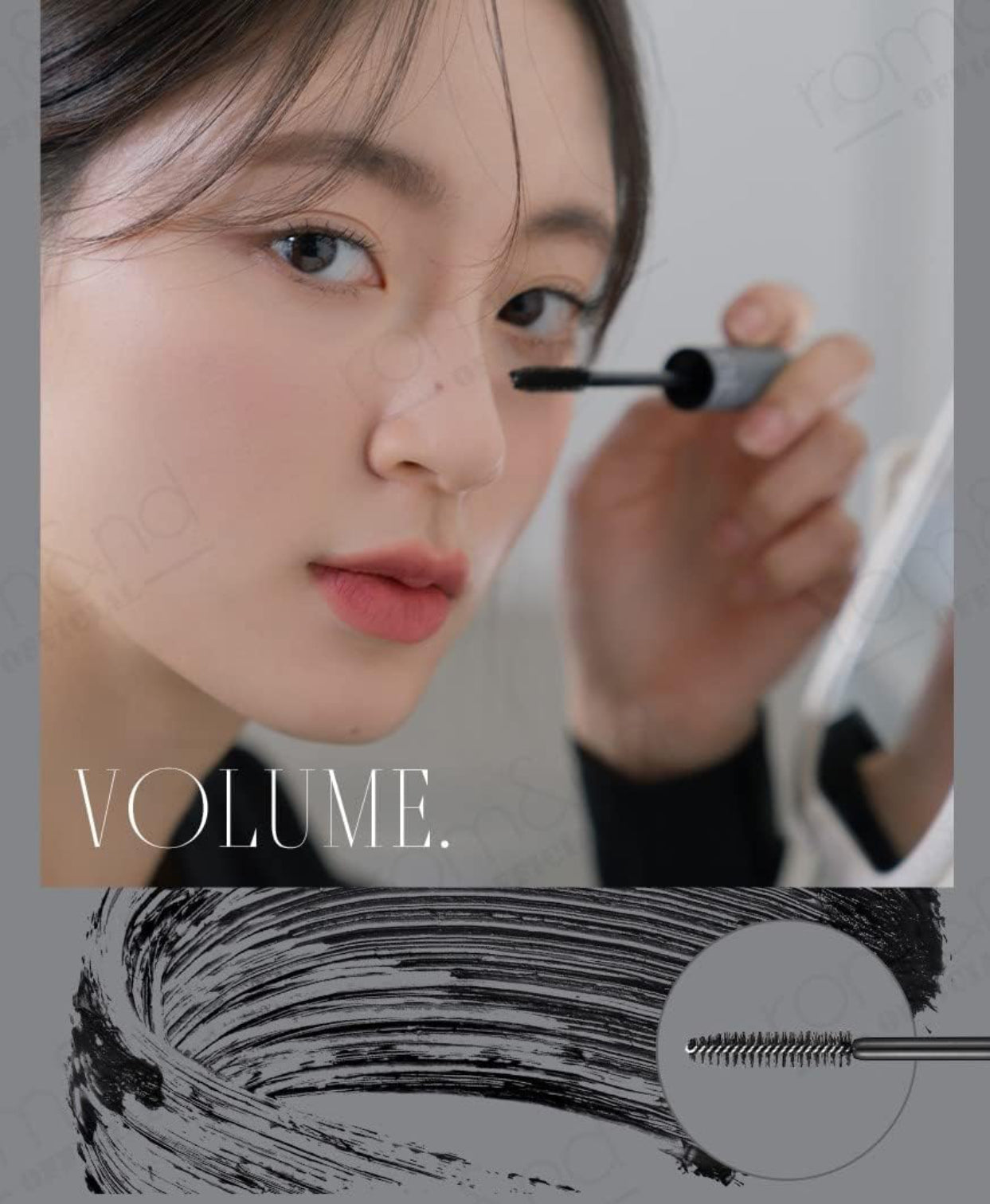 [rom&nd] Han All Fix Mascara - Long Black (7g)