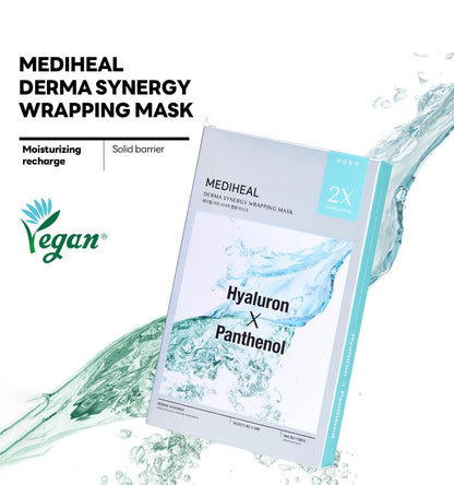 [MEDIHEAL] Derma Synergy Wrapping Mask – Hyaluron × Panthenol (1Sheet)
