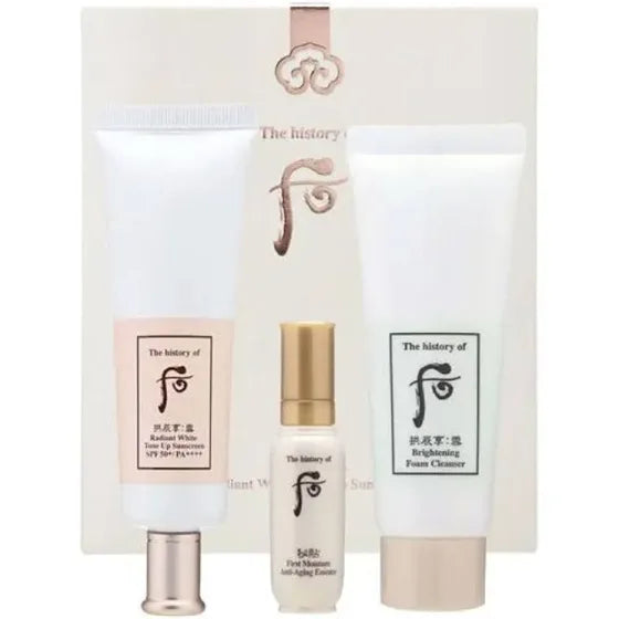 [The History of Whoo] Radiant White Tone Up Sunscreen 50ml Special Set/SPF50/PA++++
