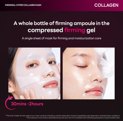 [MEDIHEAL]  Hyper Collagen Low-Molecular Liposome Mask (1 Sheet)