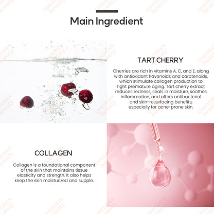 [miraclair] Tart Cherry Collagen Serum Mask (10 Sheets)