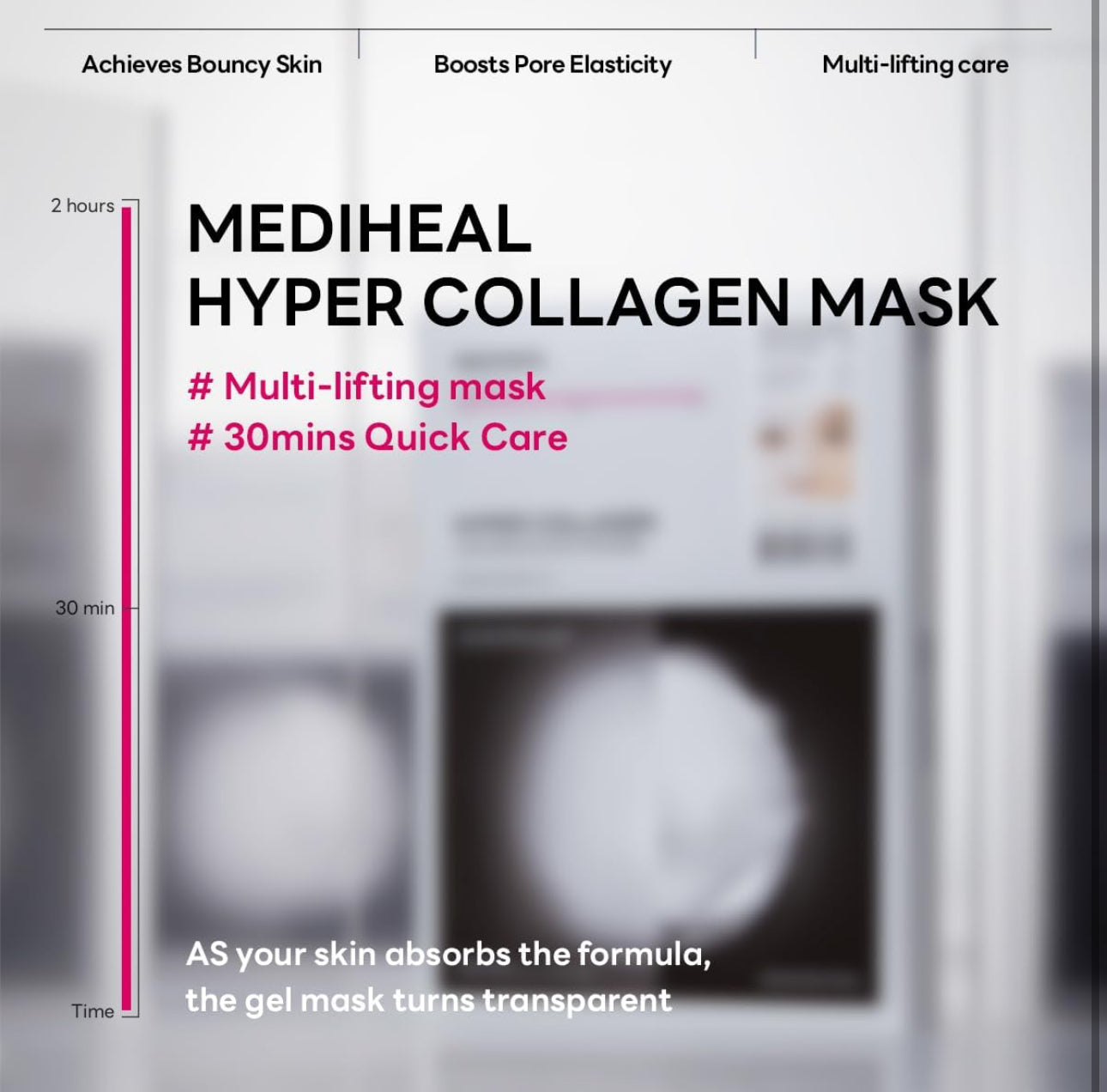 [MEDIHEAL]  Hyper Collagen Low-Molecular Liposome Mask (1 Sheet)