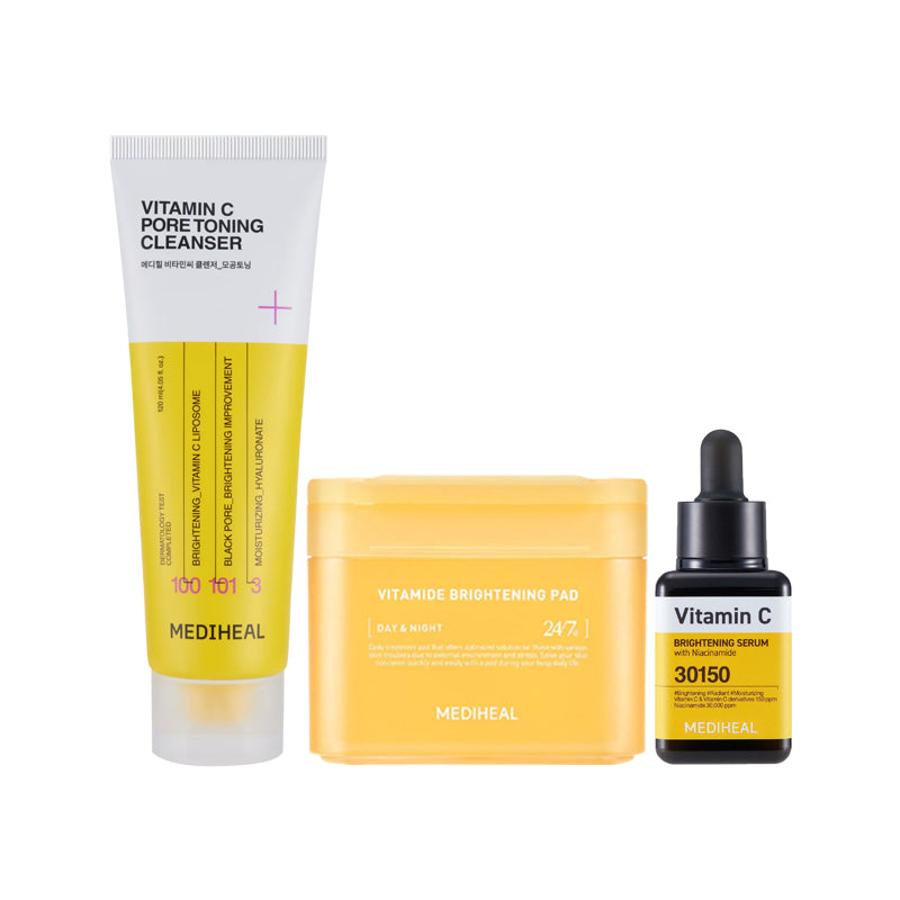 [MEDIHEAL] Vitamin C Brightening Trio