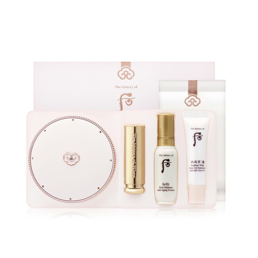 [The History of Whoo] Gongjinhyang:Seol Radiant White Tone Up Sun Cushion Special Set (SPF50+ PA+++)