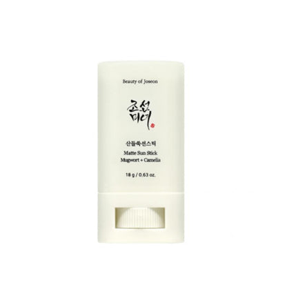 [Beauty of Joseon]Matte Sun Stick : Mugwort+Camelia (SPF 50+ PA++++)