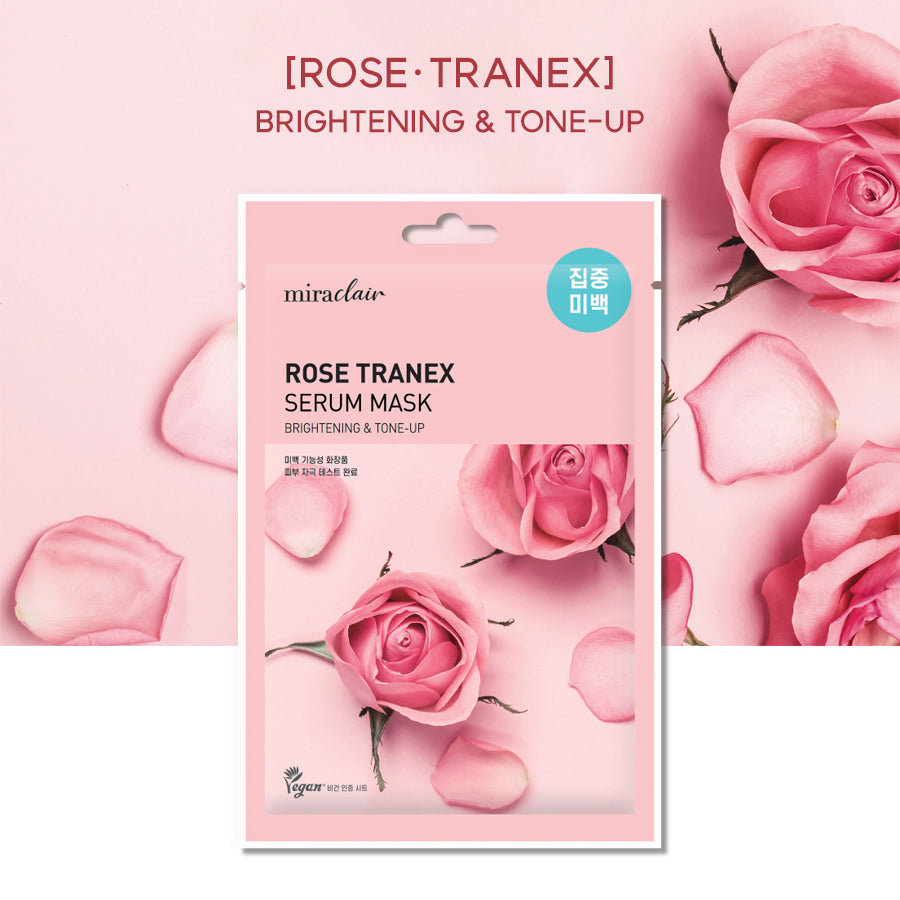 [miraclair] Rose Tranex Serum Mask (10 Sheets)