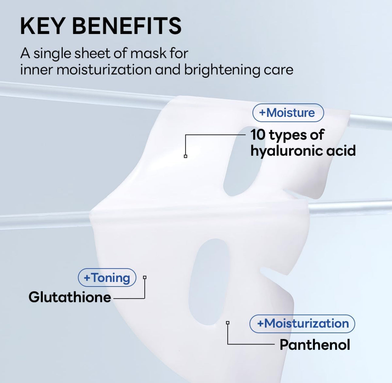 [MEDIHEAL]  Hyper Hyaluronate Low-Molecular Liposome Mask (1 Sheet)