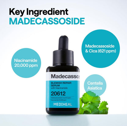[MEDIHEAL] Madecassoside Blemish Pad Ampoule (40ml)