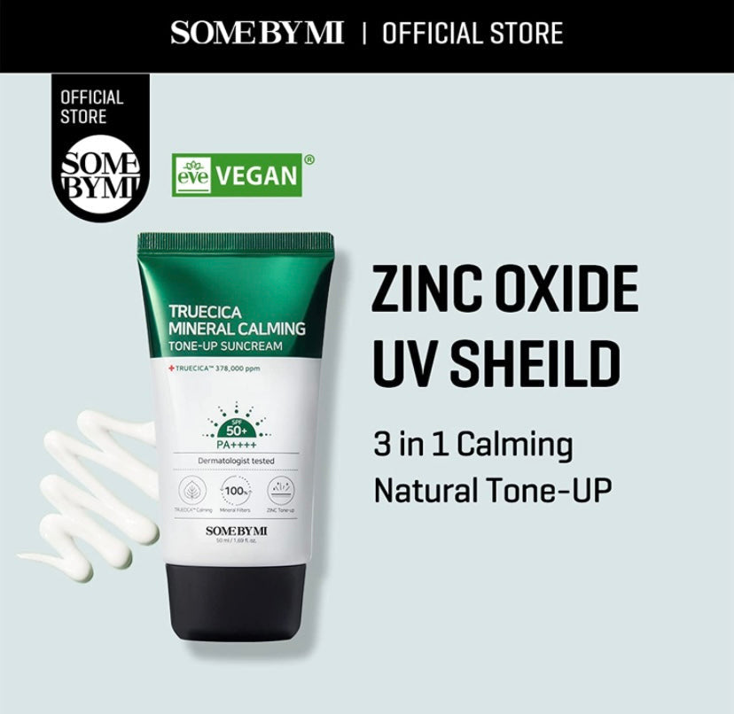 [SOME BY MI]Truecica Mineral Calming Tone-Up Suncream / SPF50+, PA++++
