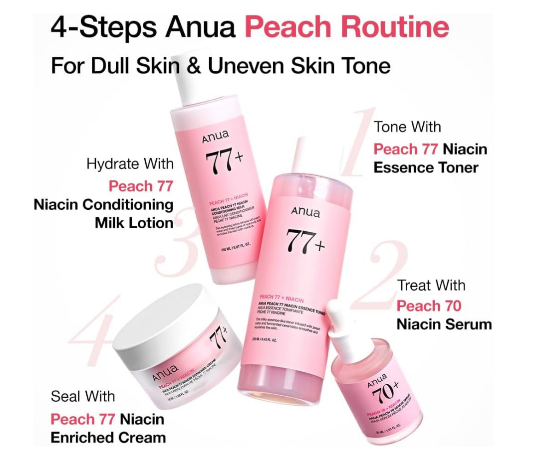 [ANUA]Peach 77 Niacin Essence Toner (250ml)