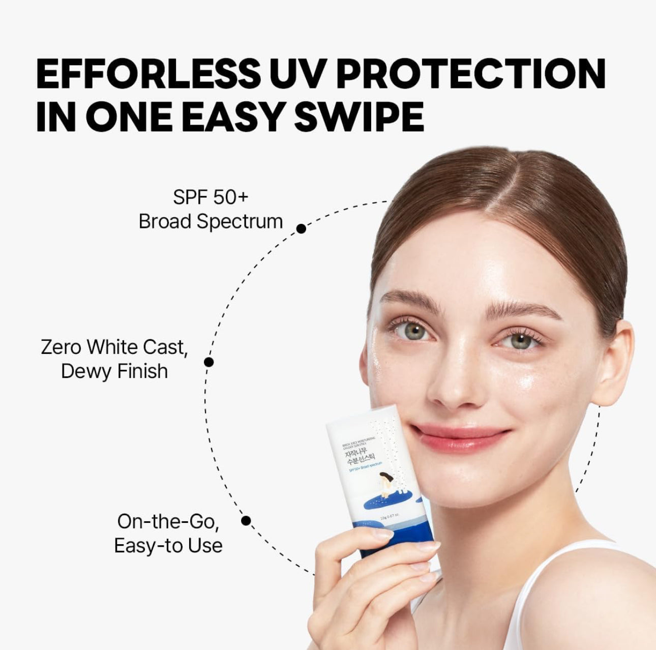 [ROUND LAB] Birch Moisturizing Sun Stick 19g SPF 50+ PA++++