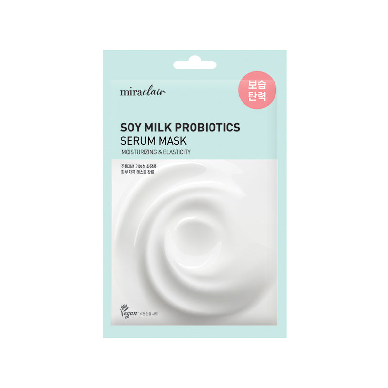 [miraclair] Soy Milk Probiotics Serum Mask (10 Sheets)
