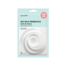 Load image into Gallery viewer, [miraclair] Soy Milk Probiotics Serum Mask (10 Sheets)
