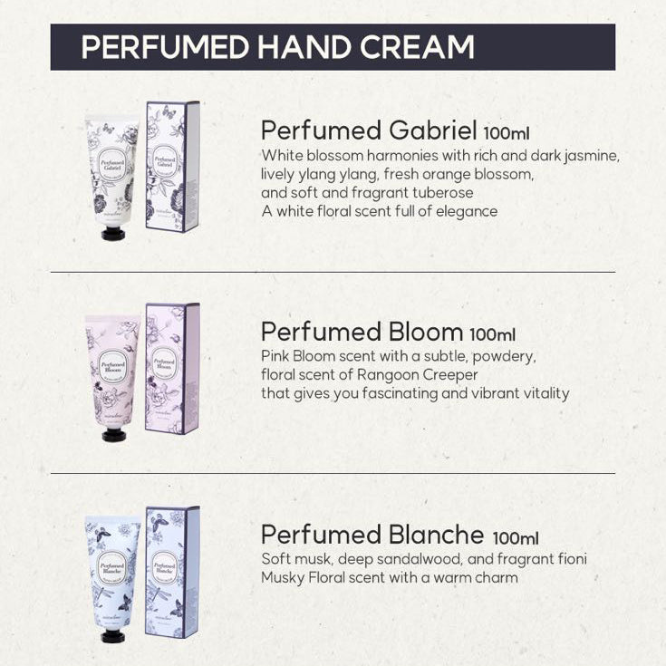 [Miraclair] Perfumed Hand Cream Set (3 x 100ml)