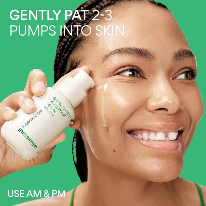 [INNISFREE]Green Tea Hyaluronic Acid  Serum