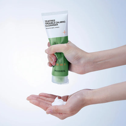 [MEDIHEAL] Tea Tree Biome Blemish Cica Cleansing Foam (120ml)