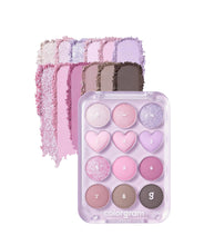 Load image into Gallery viewer, [COLORGRAM] Pin Point Eyeshadow Palette #03 Pink Lavender Love
