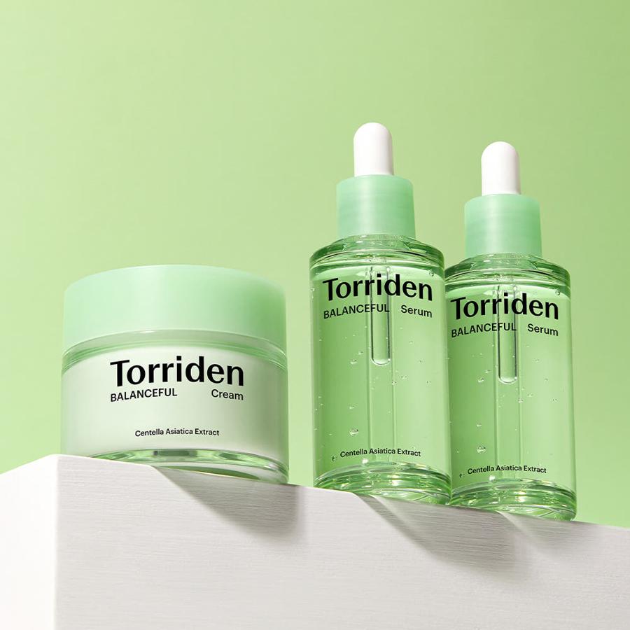 [Torriden] Balanceful Cica Set (2x Serum + 1x Cream)-Ships from Korea