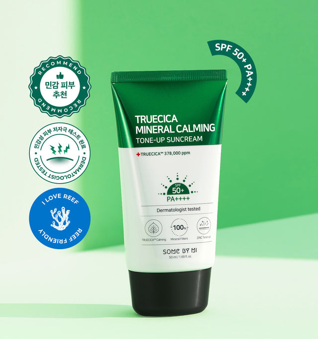[SOME BY MI]Truecica Mineral Calming Tone-Up Suncream / SPF50+, PA++++