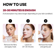 Load image into Gallery viewer, [Round Lab] Camellia Deep Collagen Gel Mask (4 sheets)-Ships from Korea
