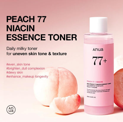 [ANUA]Peach 77 Niacin Essence Toner (250ml)