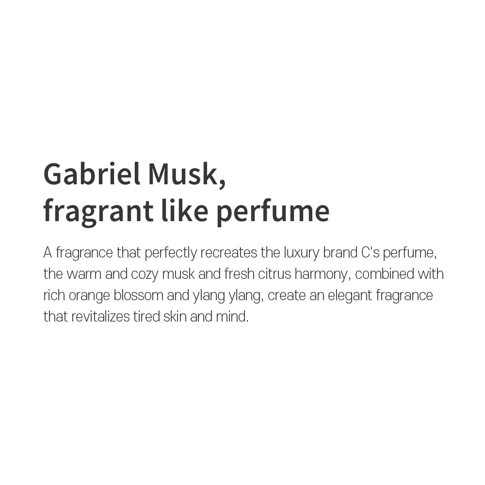 [miraclair] Milk Body Set Perfumed Gabrielle Musk(wash500ml+Lotion500ml)