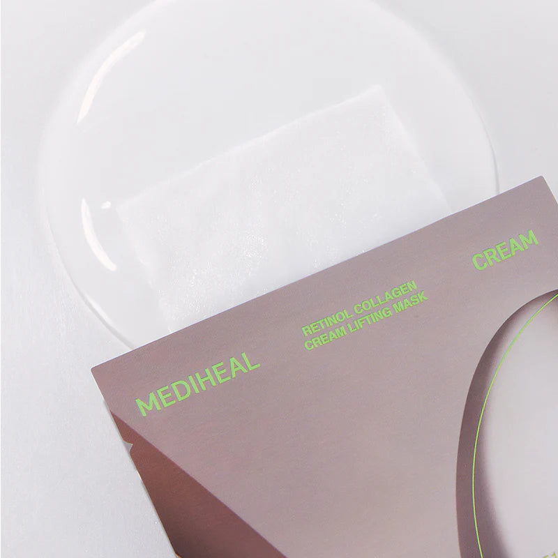 [MEDIHEAL] Retinol Collagen Cream Lifting Mask (1sheet)