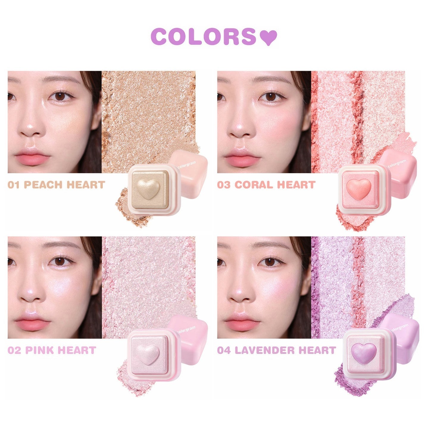 [Colorgram] Milk Bling Heartlighter 2.2g