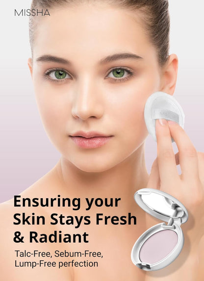 [MISSHA] Airy Pot Pressed Powder (5g) – Translucent / Pink / Mint