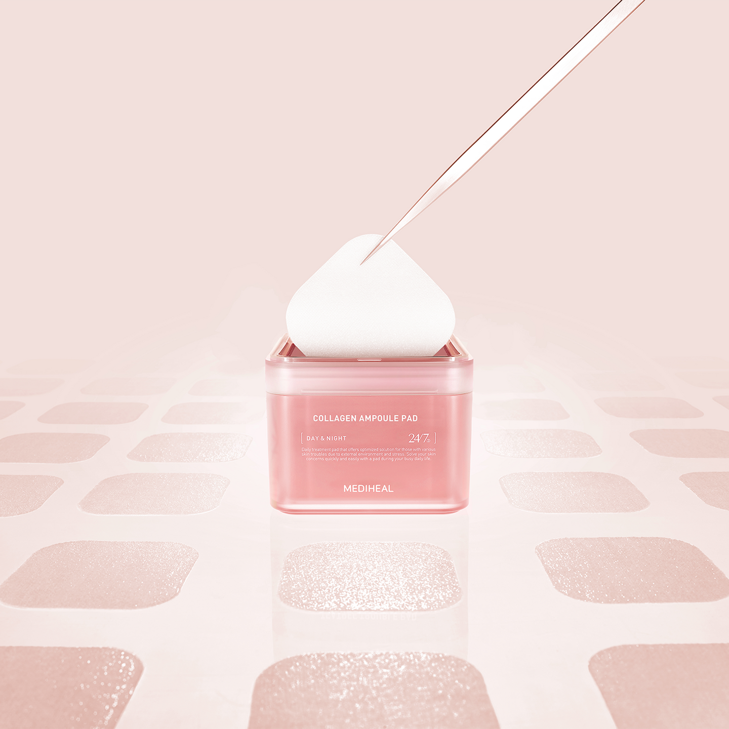 [MEDIHEAL] Collagen Ampoule Pad(100pads)