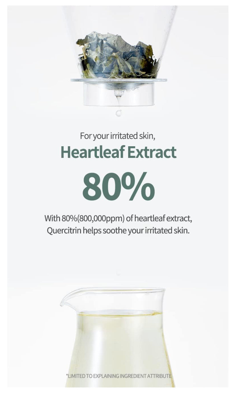 [ANUA]Heartleaf 80% Soothing Ampoule (30ml)