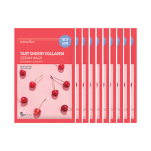 Load image into Gallery viewer, [miraclair] Tart Cherry Collagen Serum Mask (10 Sheets)
