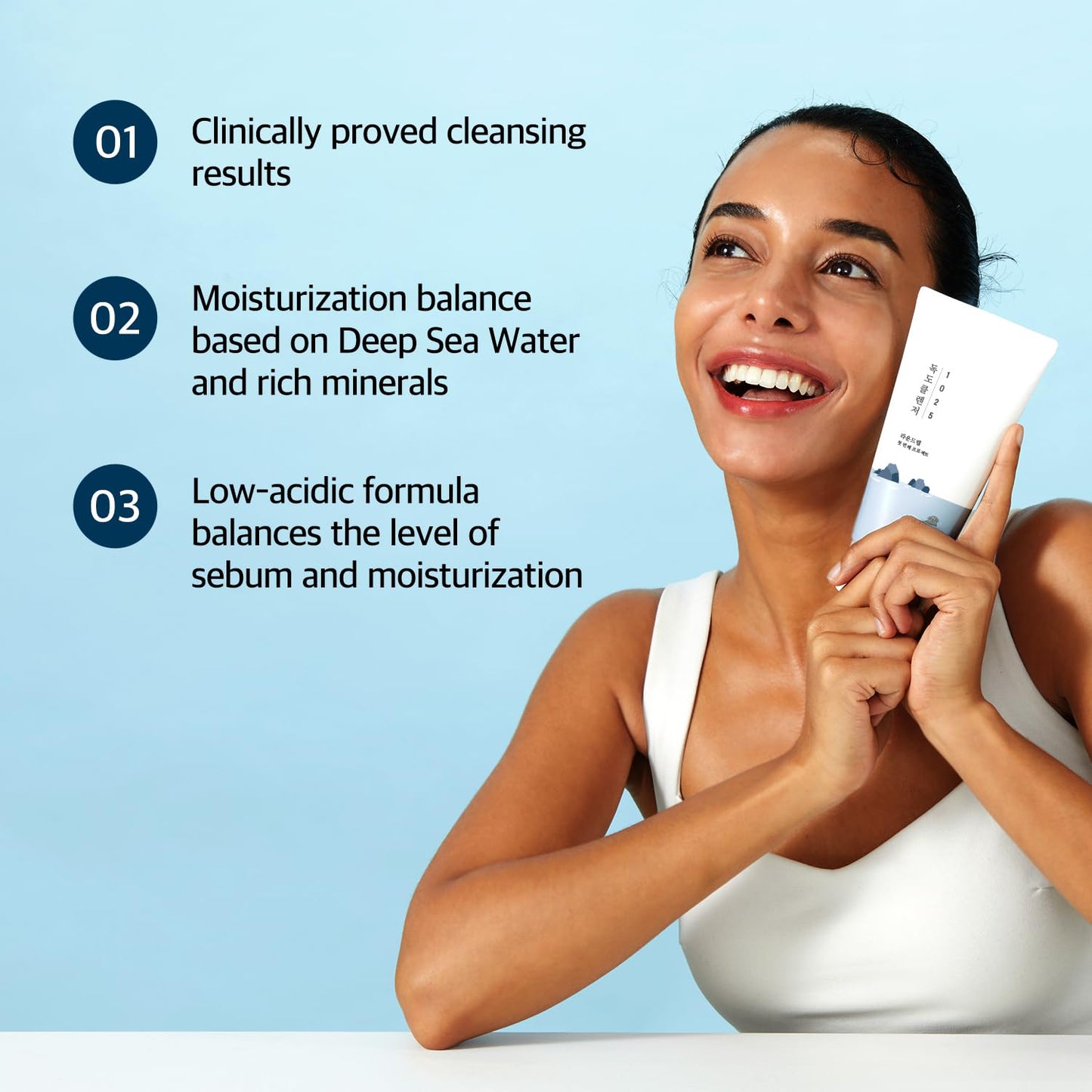 [ROUND LAB] 1025 Dokdo Cleansing Foam (150ml)