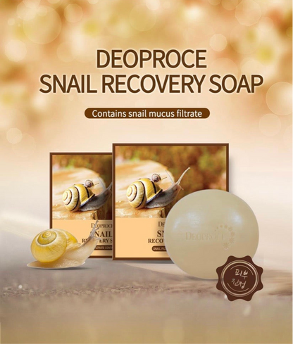 [Deoproce] Snail Recovery Soap (100g)