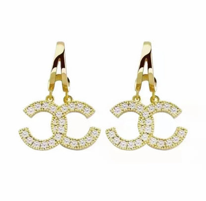 CoCo word earrings