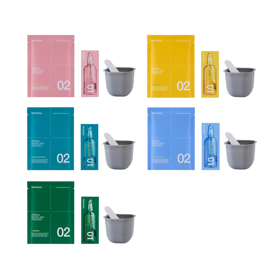 [MEDIHEAL] Derma Modeling Mask 5-Type Bundle (5 Packs)