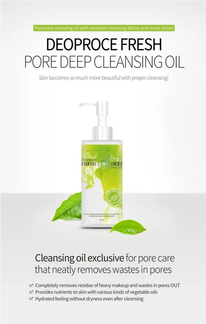 [Deoproce] Fresh Pore Deep Cleansing Oil (200ml)