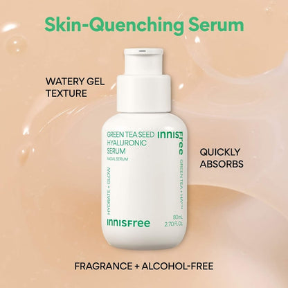 [INNISFREE]Green Tea Hyaluronic Acid  Serum