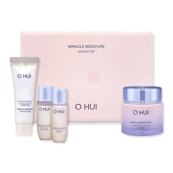 [OHUI] Miracle Moisture Ceramide Boosting Cream Special Set