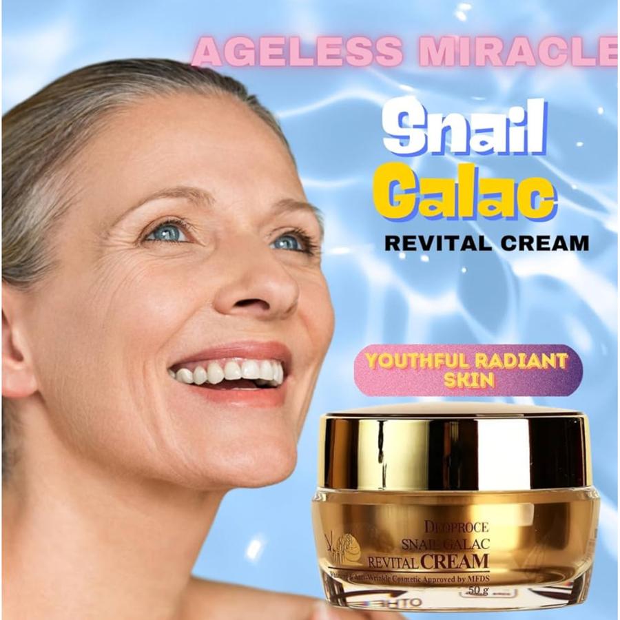 [Deoproce] Snail Galac Revital Cream (50g)